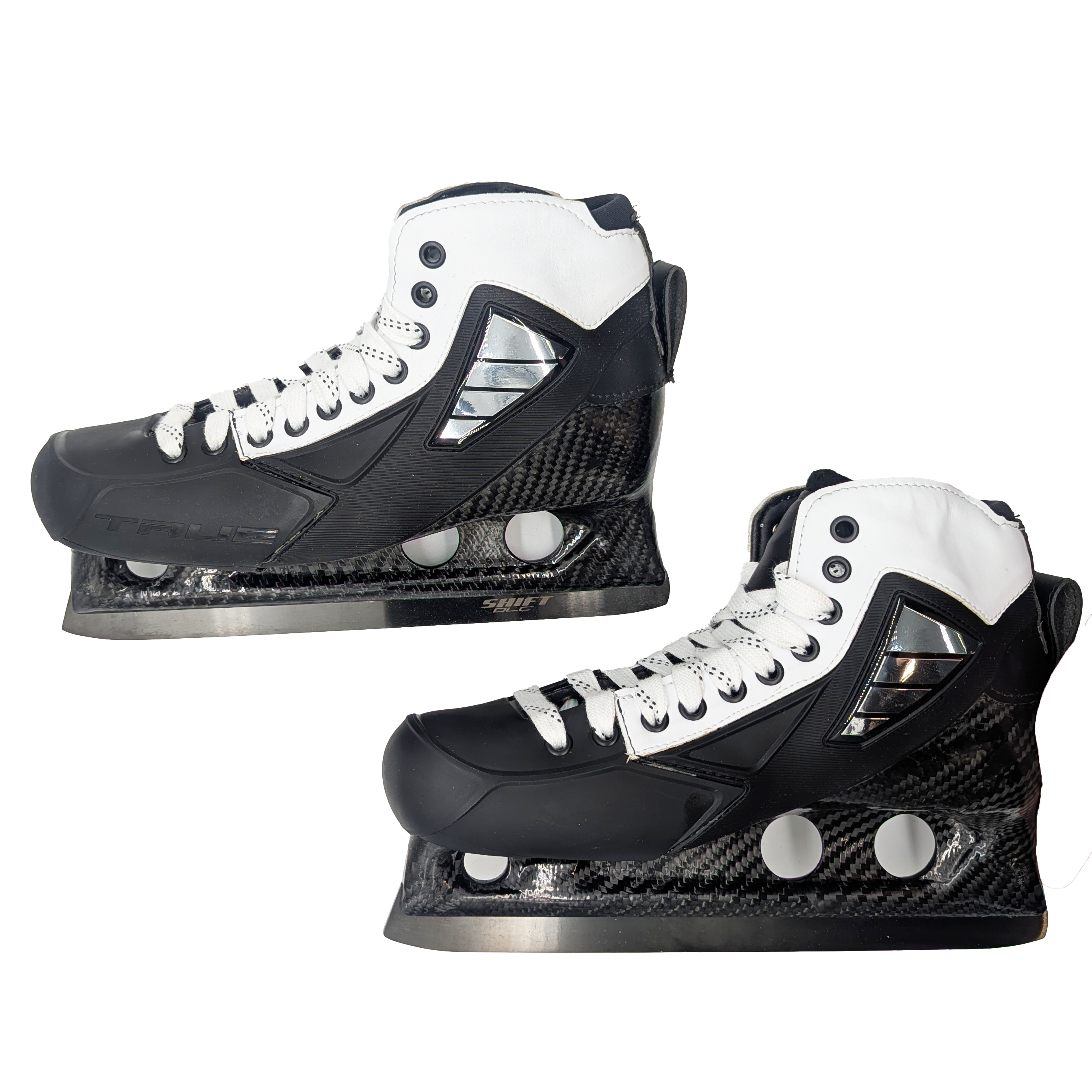 True Custom One Piece - AHL Pro Stock Goalie Skates - Size 9