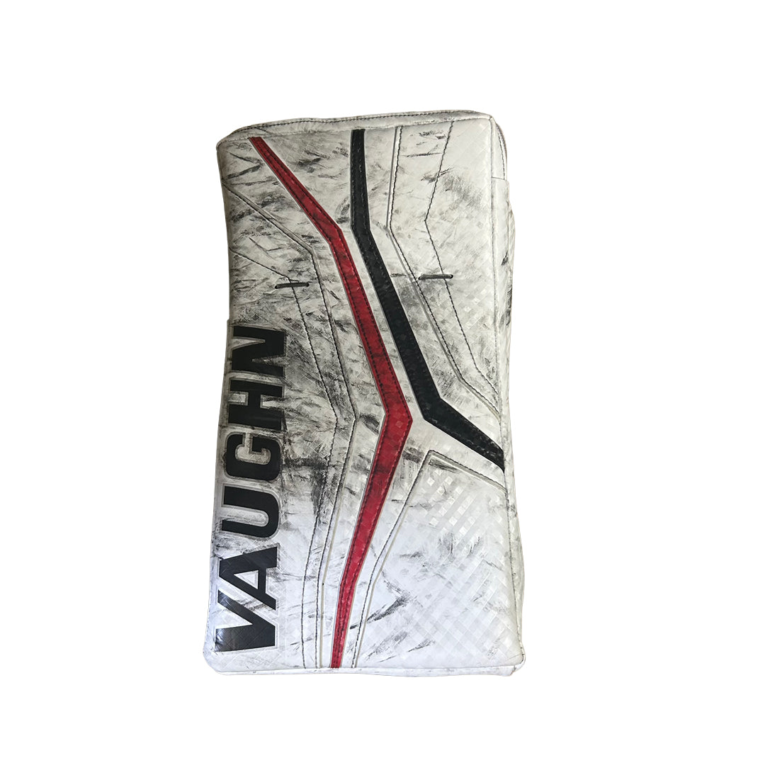 Vaughn Velocity V10 - Ensemble complet de gardien de but Pro Stock d'occasion (blanc/rouge/noir)