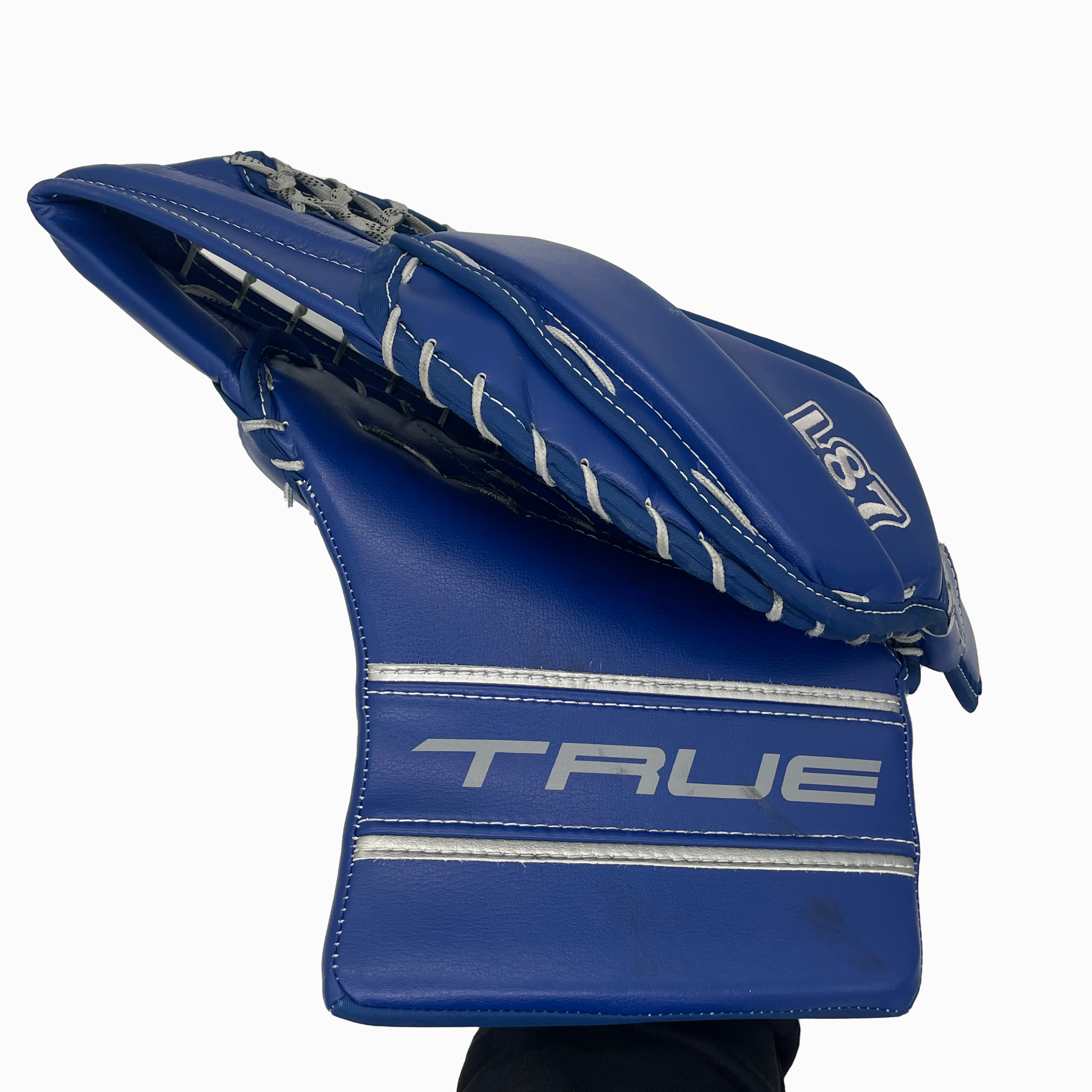 True L87 - Ensemble de gardien de but complet Pro Stock d'occasion (bleu)