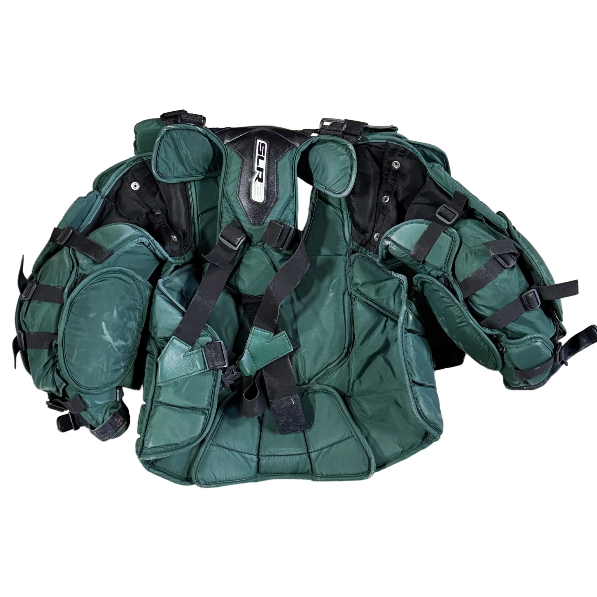 Vaughn SLR3 Pro Carbon - Used Pro Stock Goalie Chest Protector (Green)