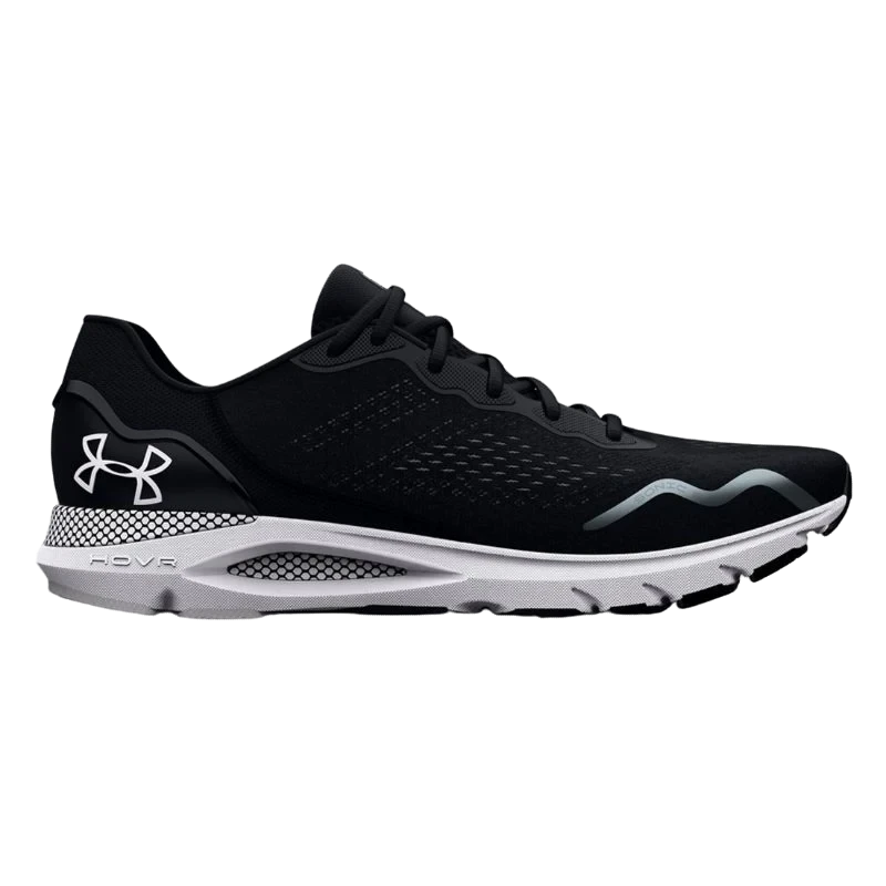 Under Armour - Chaussures de course HOVR SONIC 6 pour homme (noir/blanc)