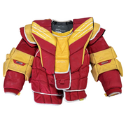Bauer Vapor Hyperlite - Plastron de gardien de but Pro Stock d'occasion (rouge/jaune)