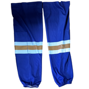 OHL - Used Hockey Socks (Blue/Brown/Powder Blue)