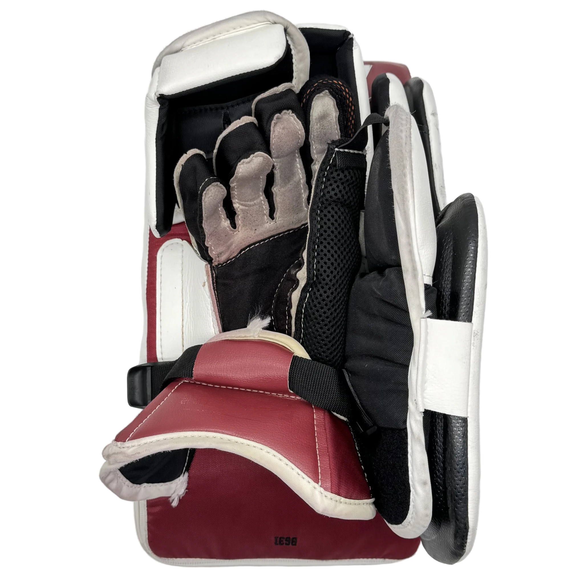 CCM Extreme Flex 6 - Used Pro Stock Goalie Full Set (White/Maroon/Black)