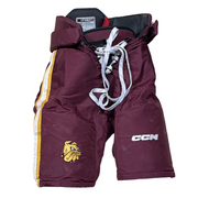 CCM HPWMP - Used NCAA Women's Pro Stock Pants (Maroon/Yellow/White)