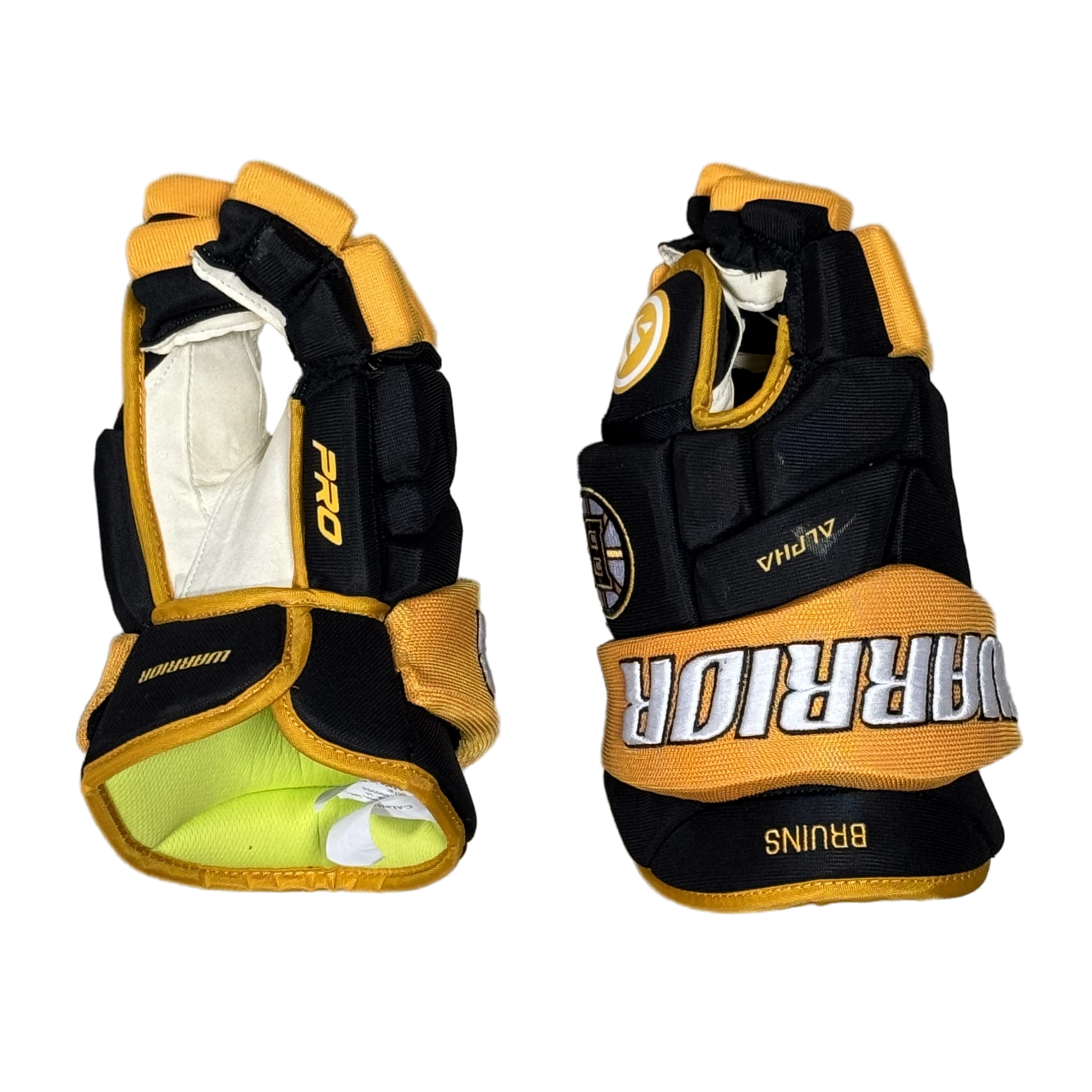 Gants de hockey Warrior Alpha Pro (Royal Bruins)