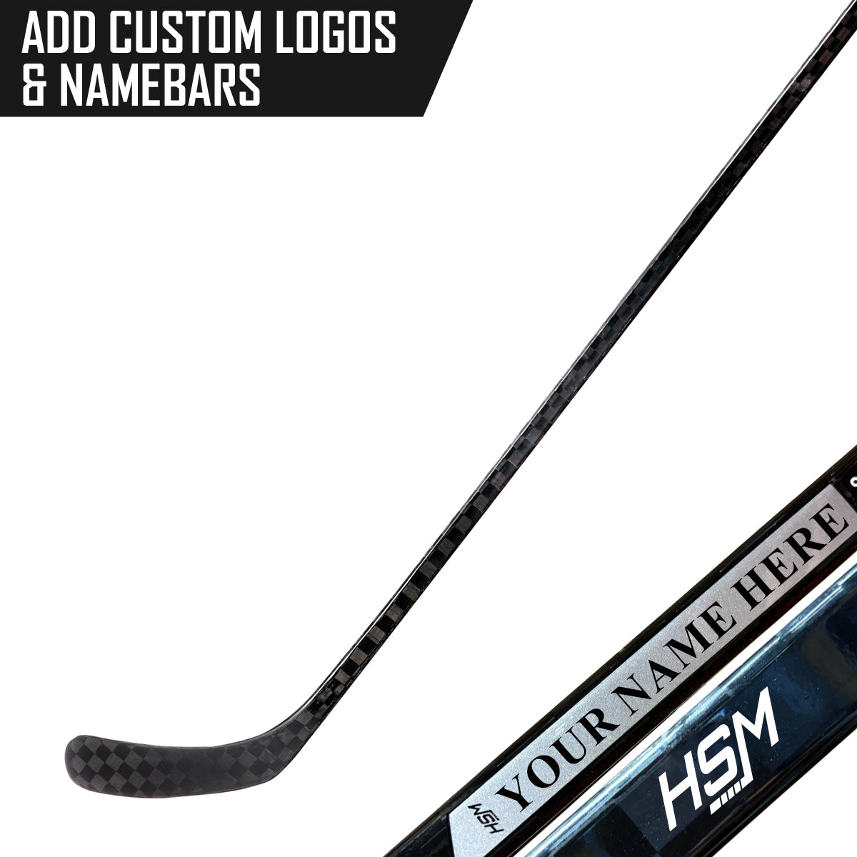 Pro Blackout™ Senior Hockey Stick