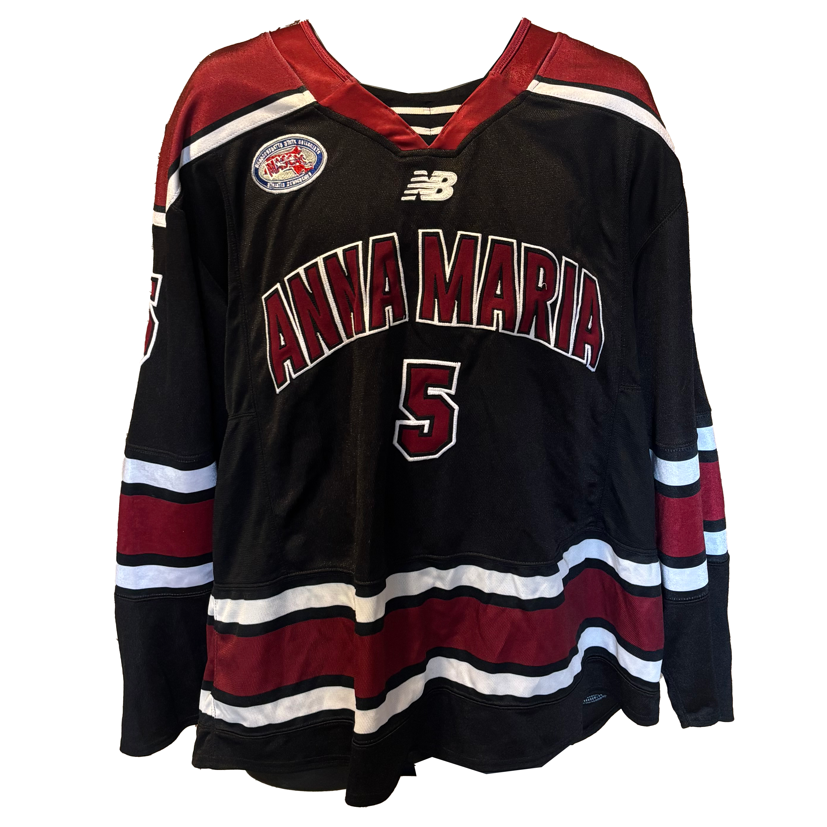 NCAA - New Balance Game Jersey (Black/Maroon/White)