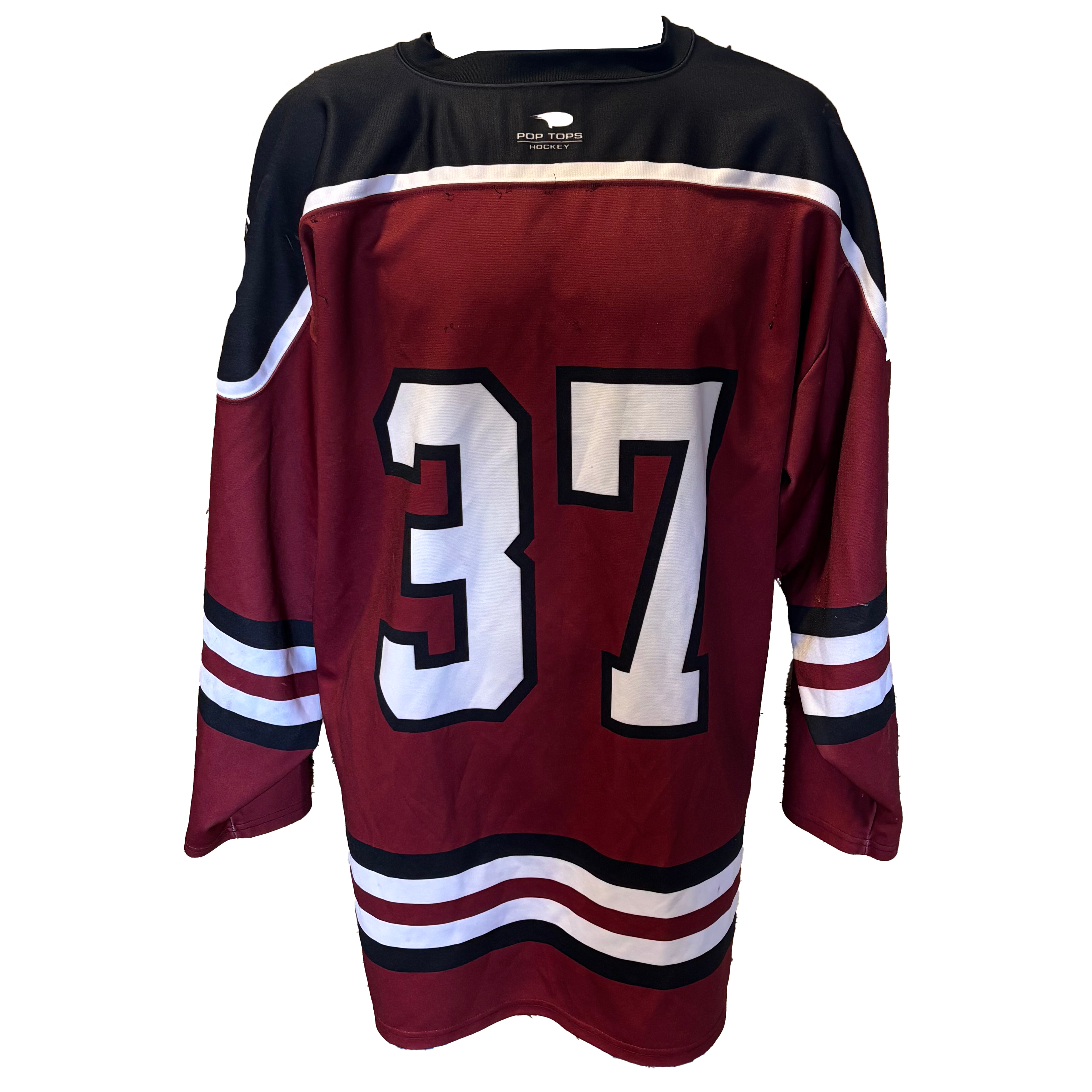 NCAA - Pop Tops Game Jersey (Maroon/Black/White)