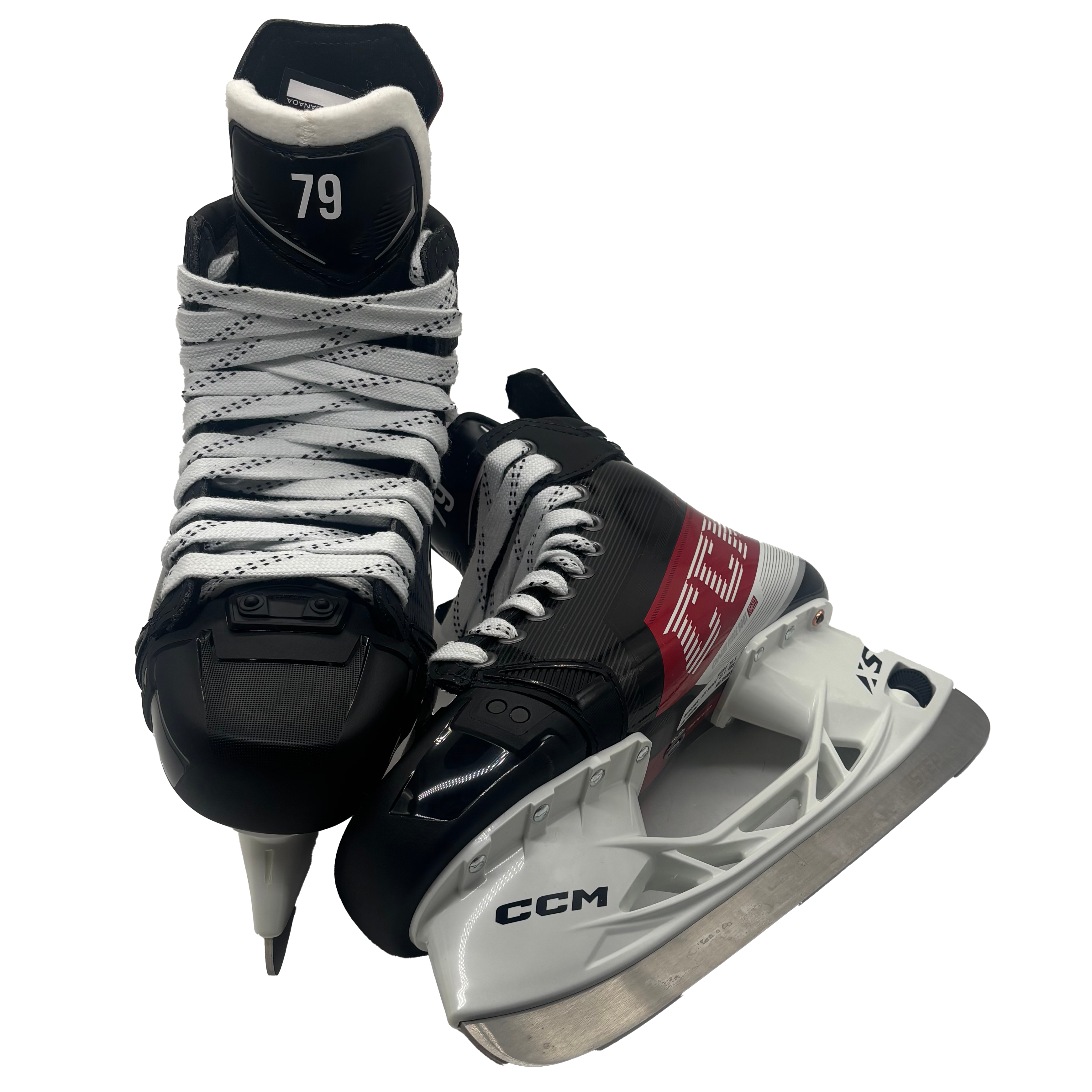 Patins De Hockey CCM Tacks 4.0 Junior – Taille 3.5 WD Noirs