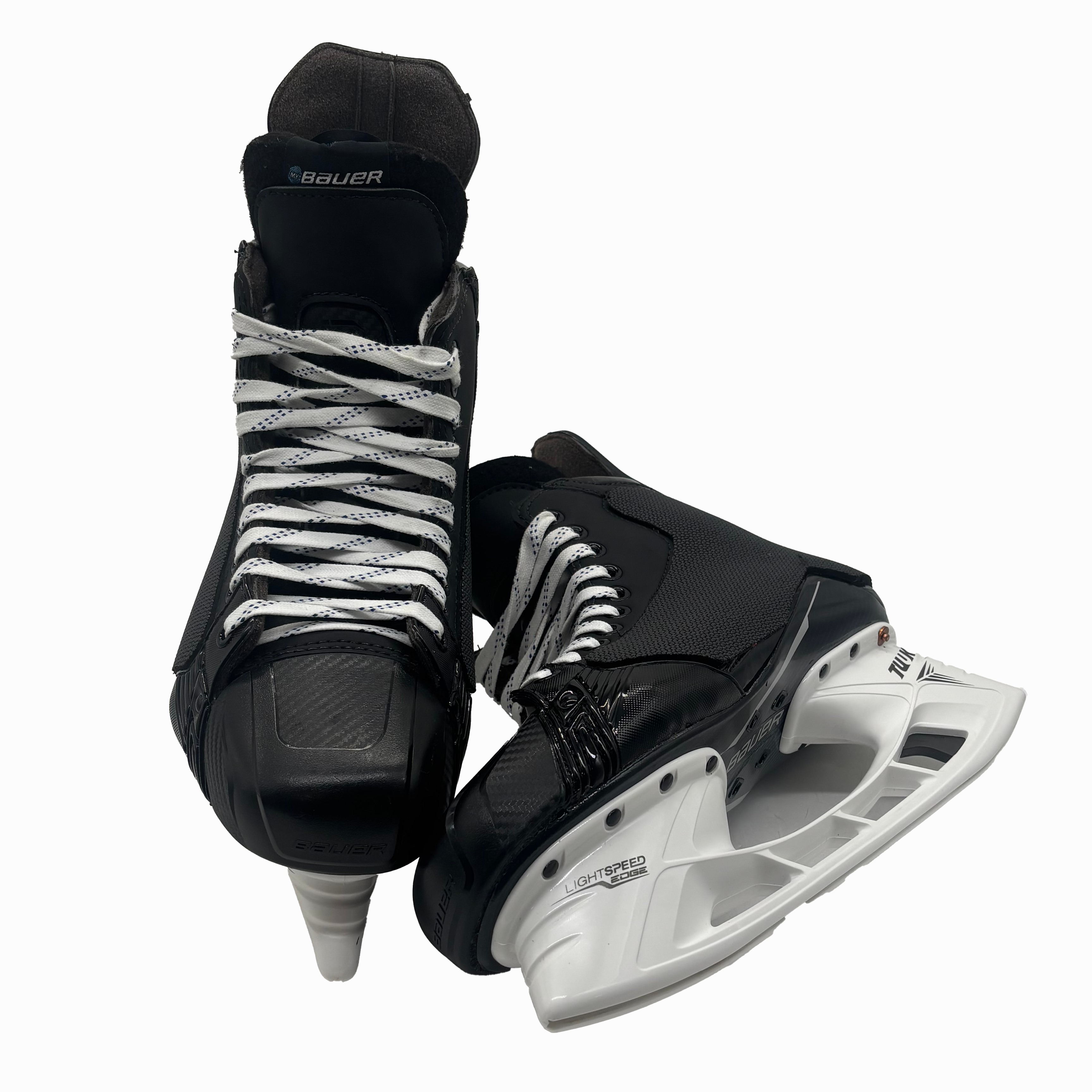Bauer Supreme Mach - Pro Stock Hockey Skates With Shot Blocker - Size 10.625D