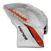 Bauer Supreme Shadow - NHL Pro Stock Goalie Glove - Ivan Fedotov (White/Orange/Black)