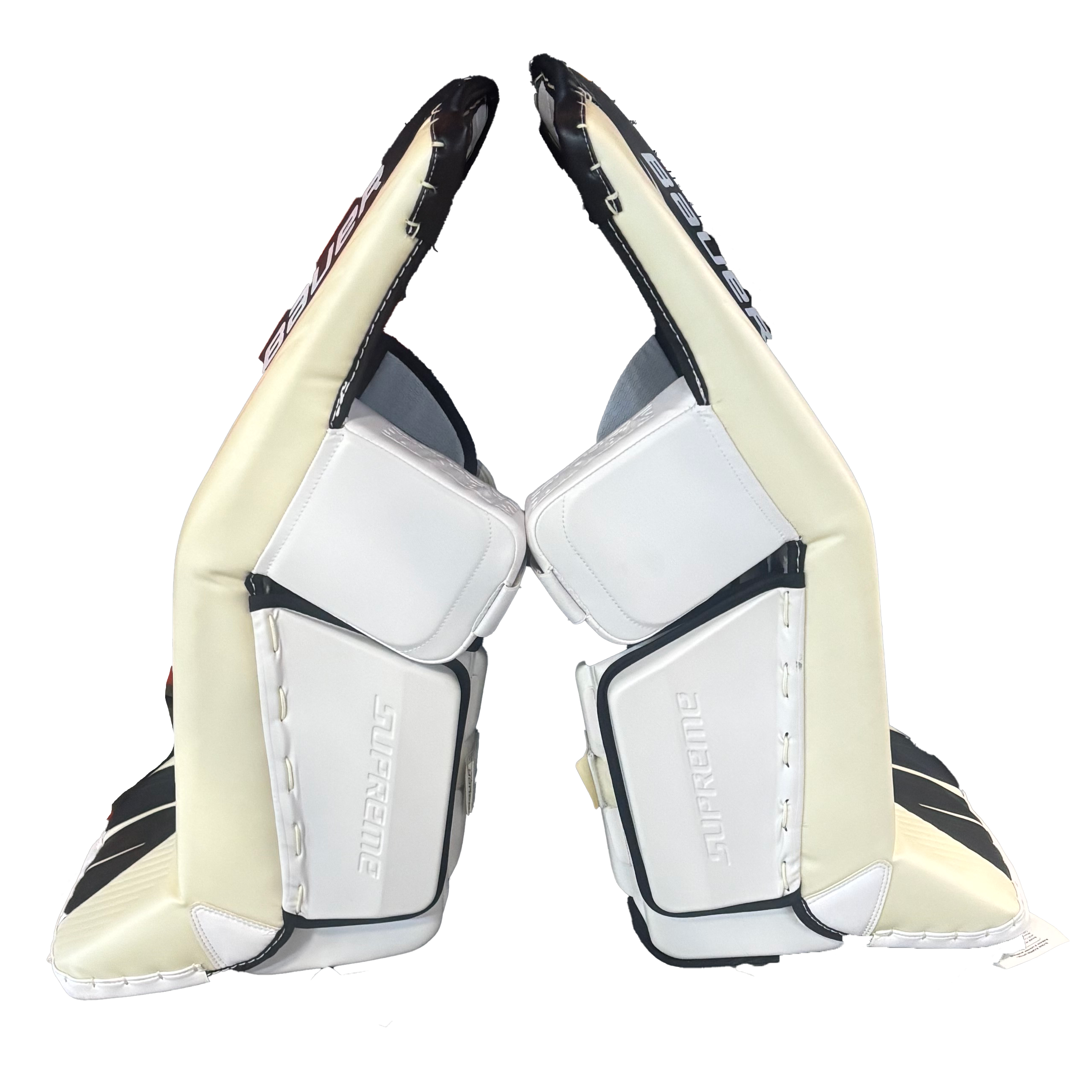 Bauer Supreme Ultrasonic - Pro Stock Goalie Full Set (Cream/Black/White)