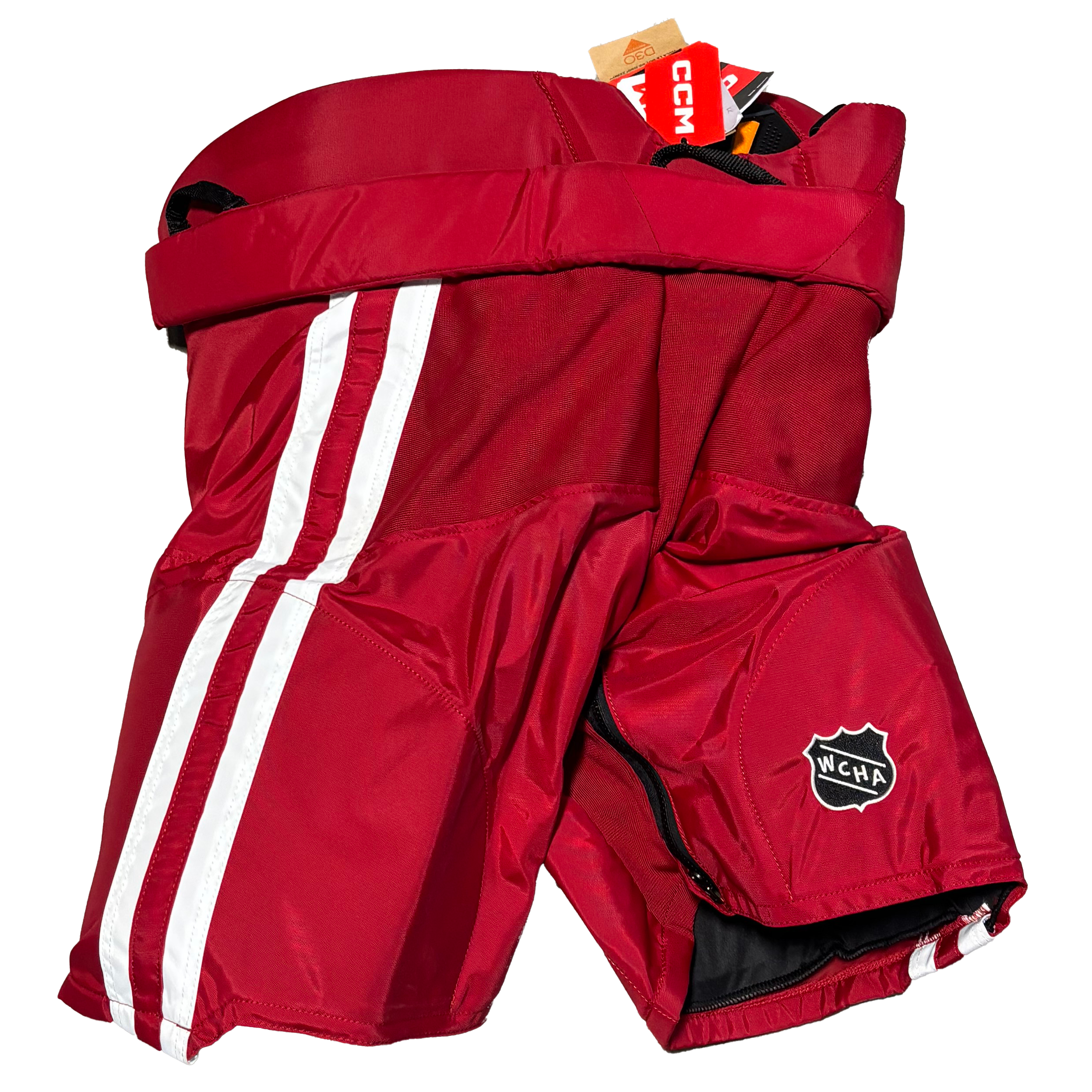 CCM - HPFTW NCAA Womens Pro Stock Hockey Pants (Red/White)