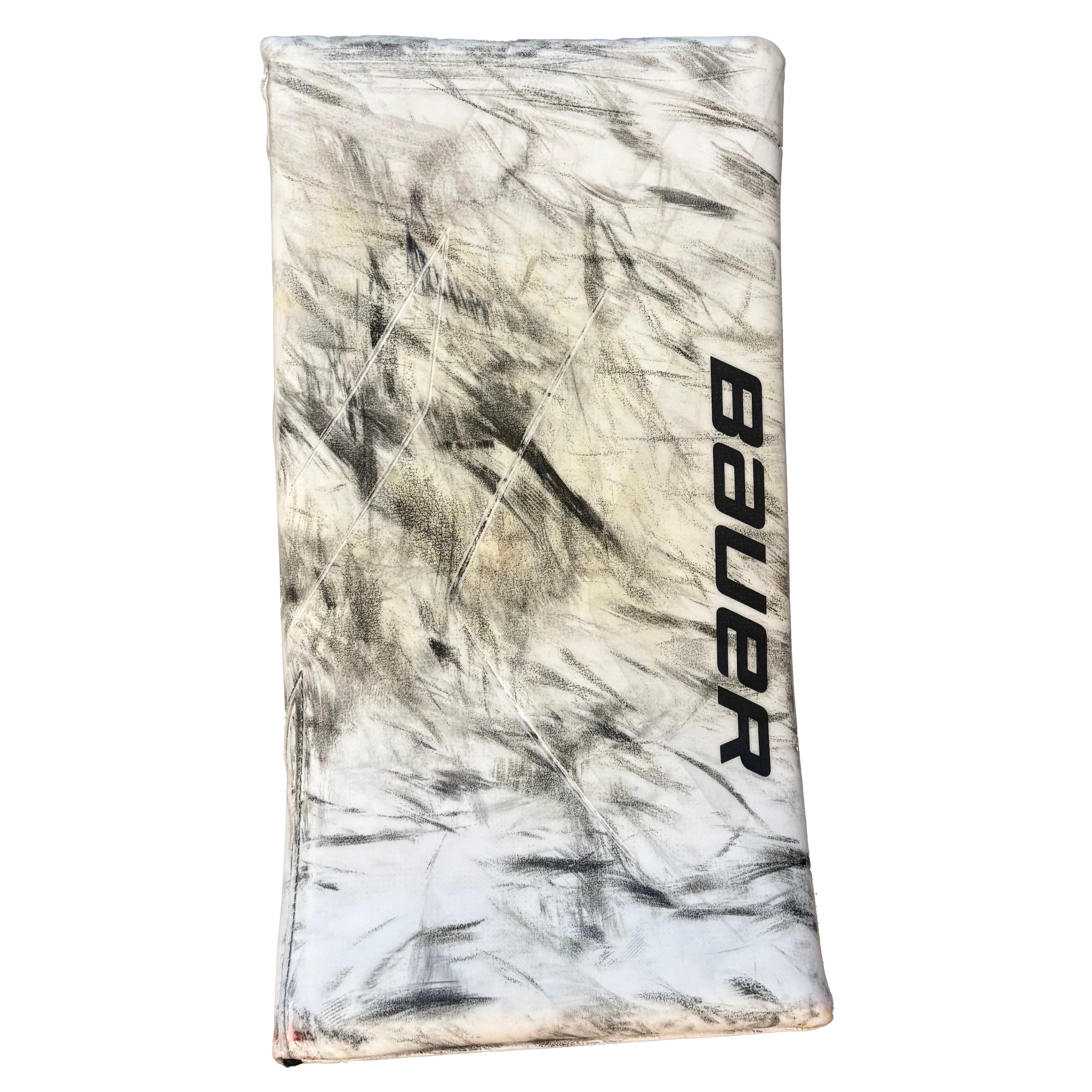 Bauer Vapor Flylite - Used Pro Stock Goalie Blocker (White)