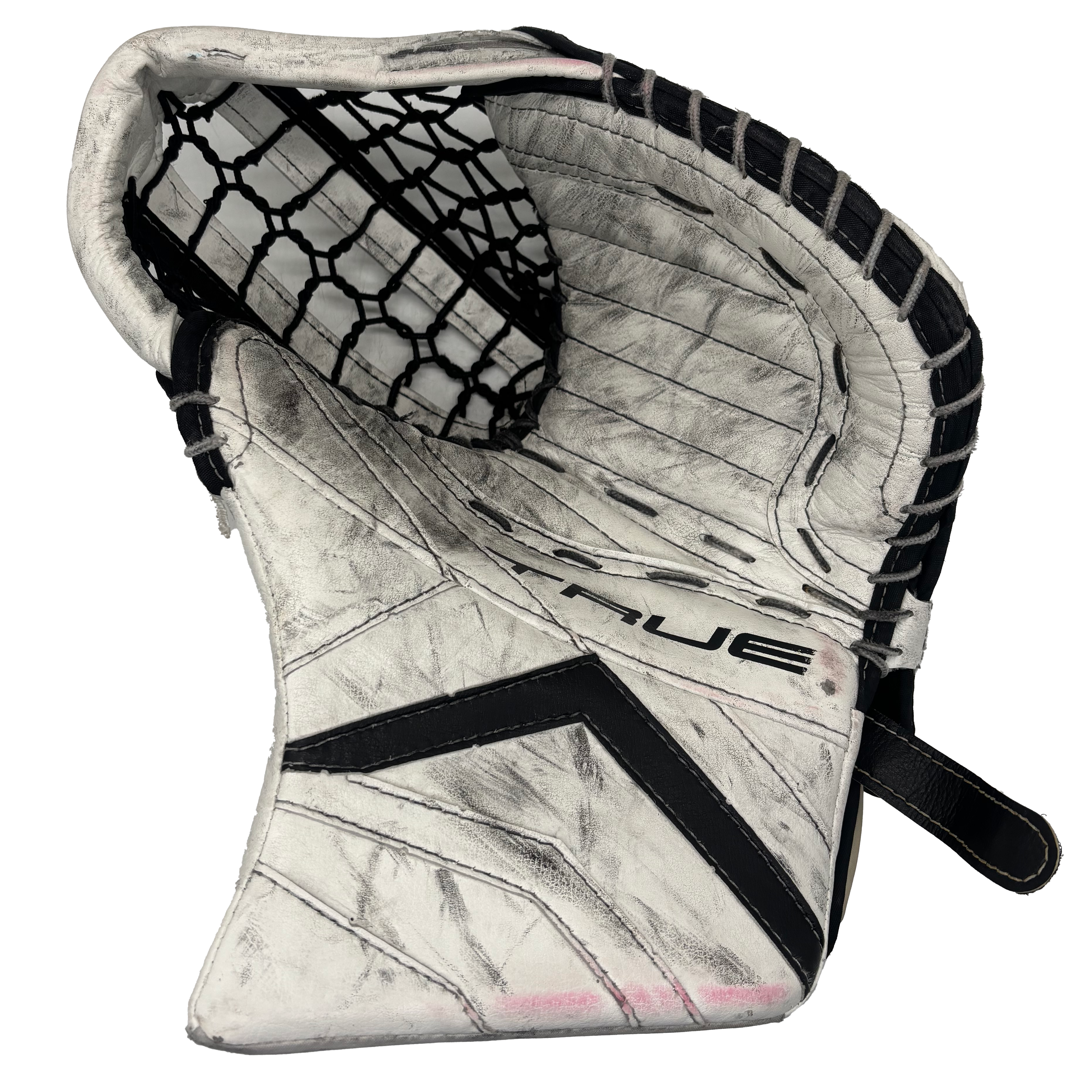 True Catalyst PX5 - Used Pro Stock Goalie Trapper (White/Black)