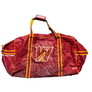 Warrior - Used AHL Team Issued Hockey Bag - Calgary Wranglers (Red/Yellow)
