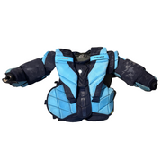 Bauer Supreme Shadow - Used Pro Stock Goalie Chest Protector (Navy/Baby Blue)