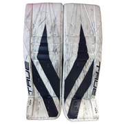 True Catalyst PX5 - Used Pro Stock Goalie Pads (White/Navy)