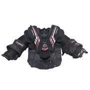 Vaughn Velocity VE8 Pro Carbon - Used Pro Stock Goalie Chest Protector (Black/Maroon)