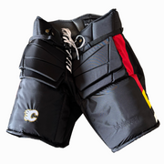 Vaughn Pro Custom - NHL Pro Stock Goalie Pants - Calgary Flames (Reverse Retro)