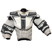 CCM Extreme Flex Shield II - Used Pro Stock Goalie Chest Protector (White/Grey)