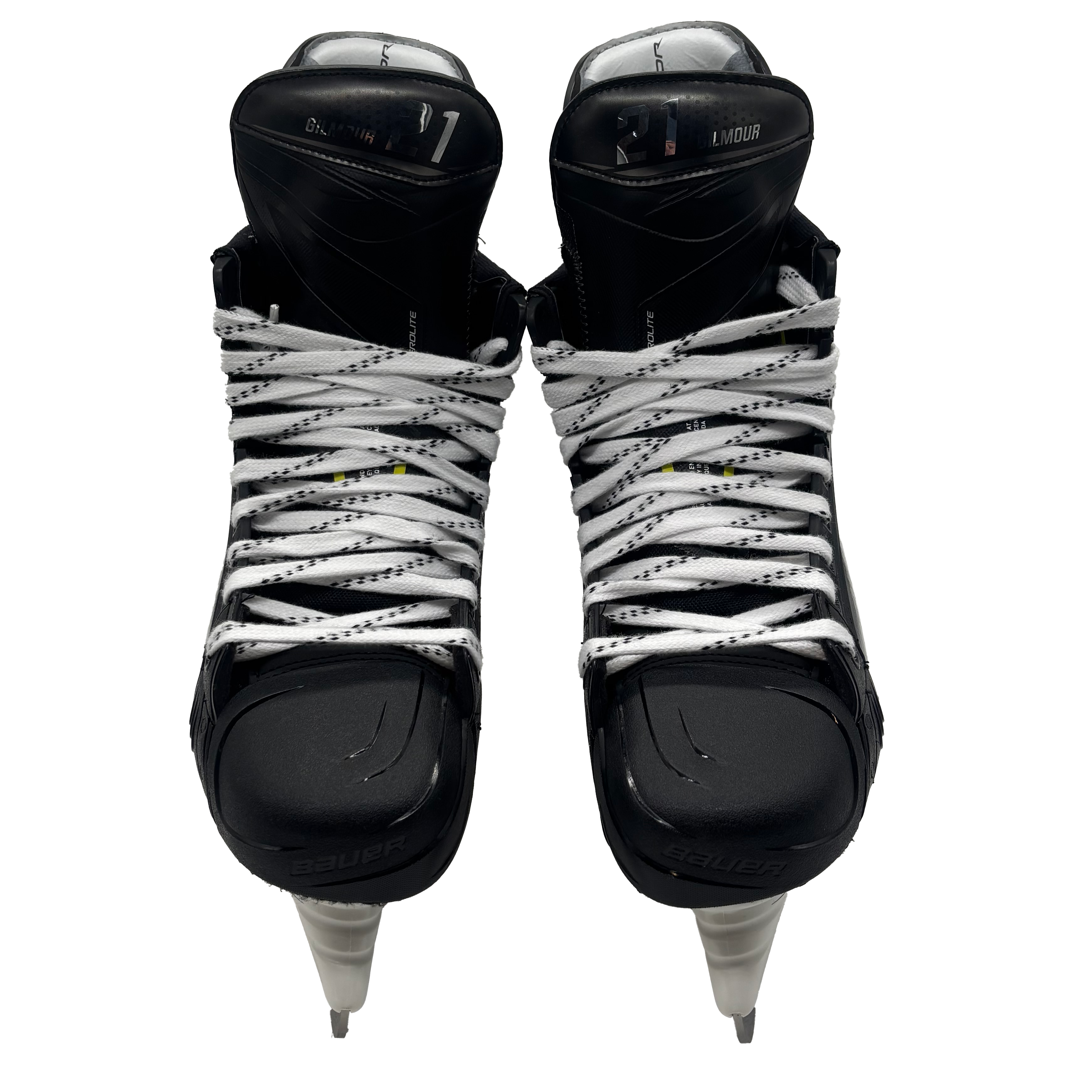 Bauer Vapor Hyperlite 2 - NCAA Pro Stock Hockey Skates - Size 8D (Black)