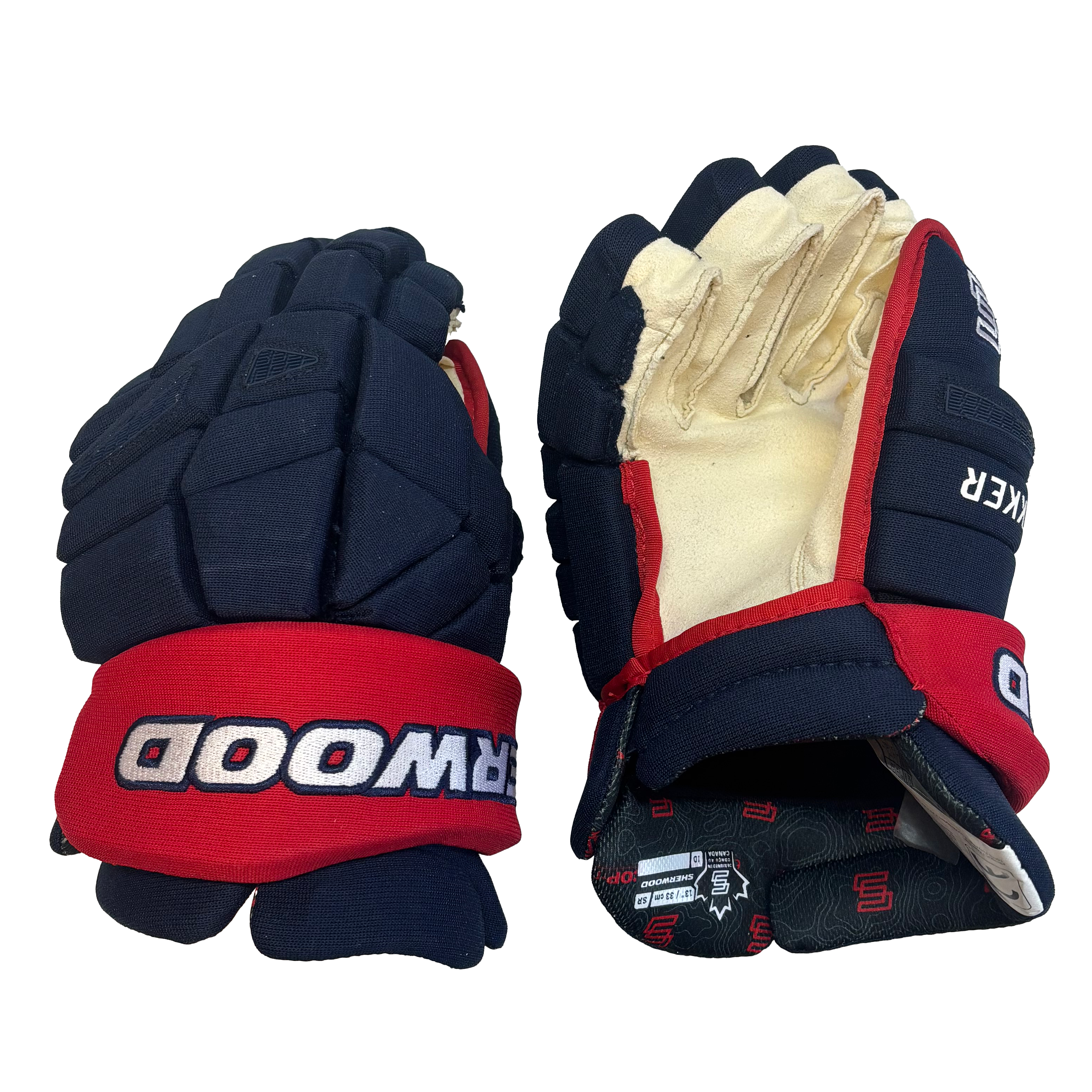 Sherwood Rekker Pro - Pro Stock Glove (Navy/Red)