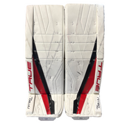 True Catalyst Nitro Pro - Used Pro Stock Goalie Pads (White/Black/Red)