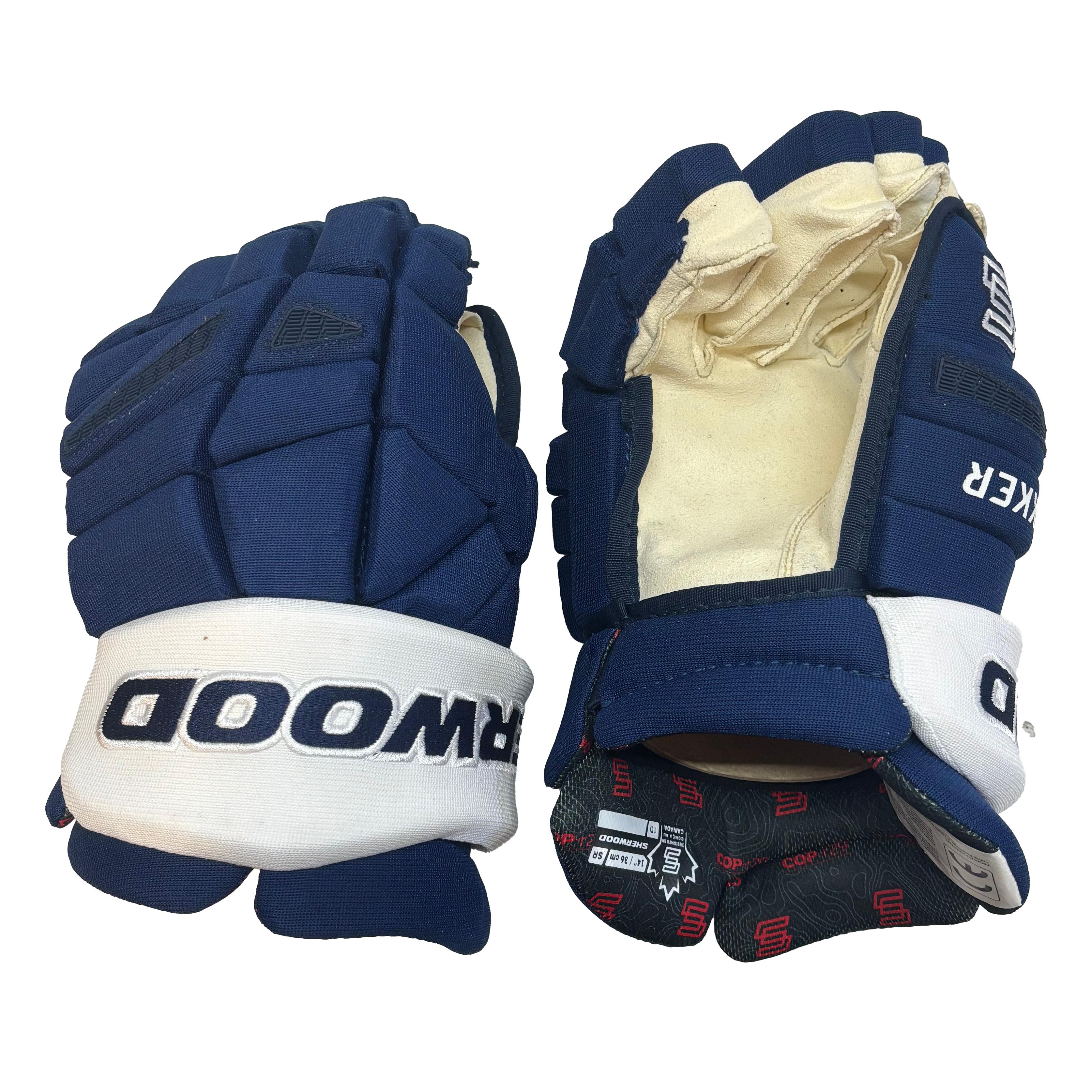 Sherwood Rekker Pro - Pro Stock Glove (Blue/White)