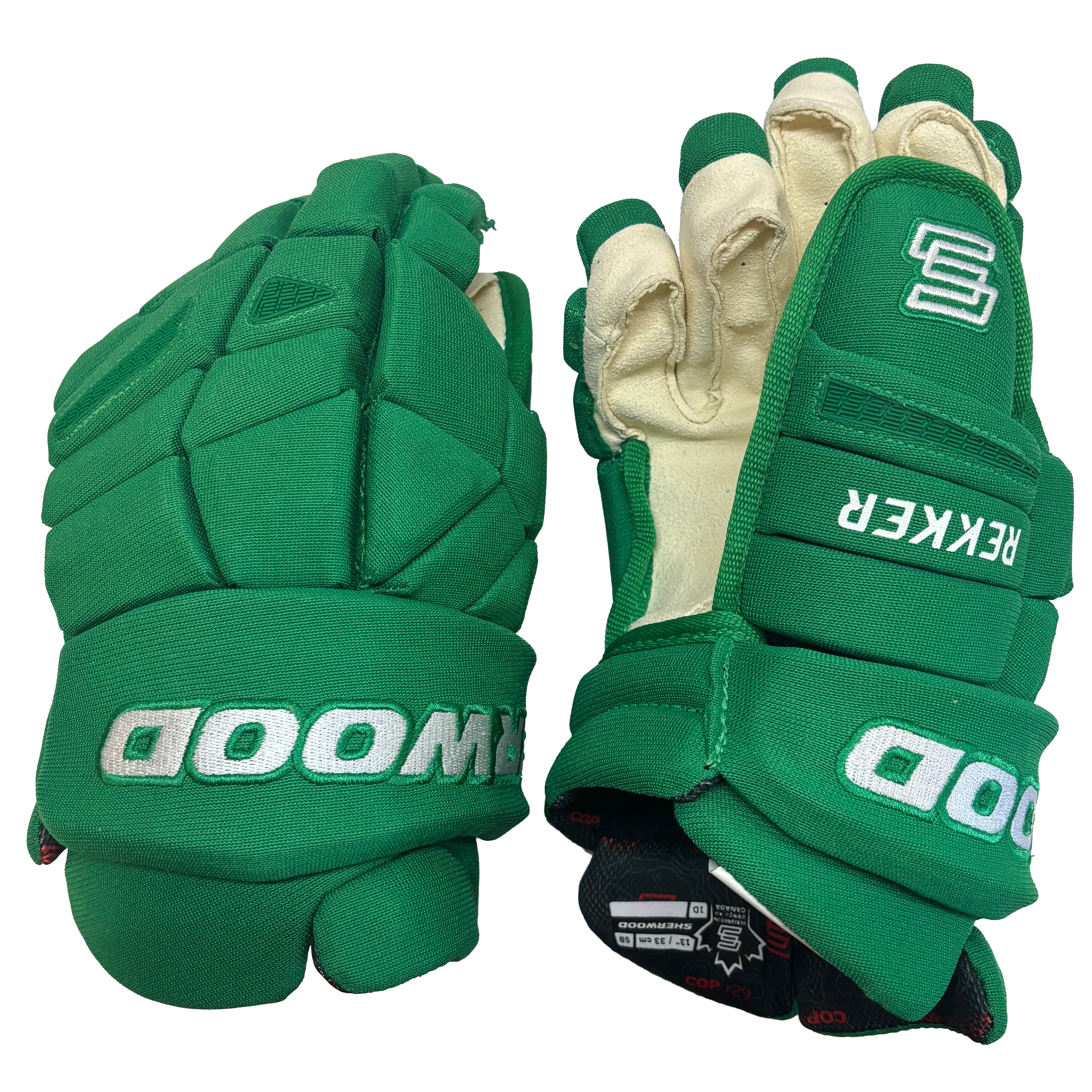 Sherwood Rekker Pro - Pro Stock Glove (Green/White)