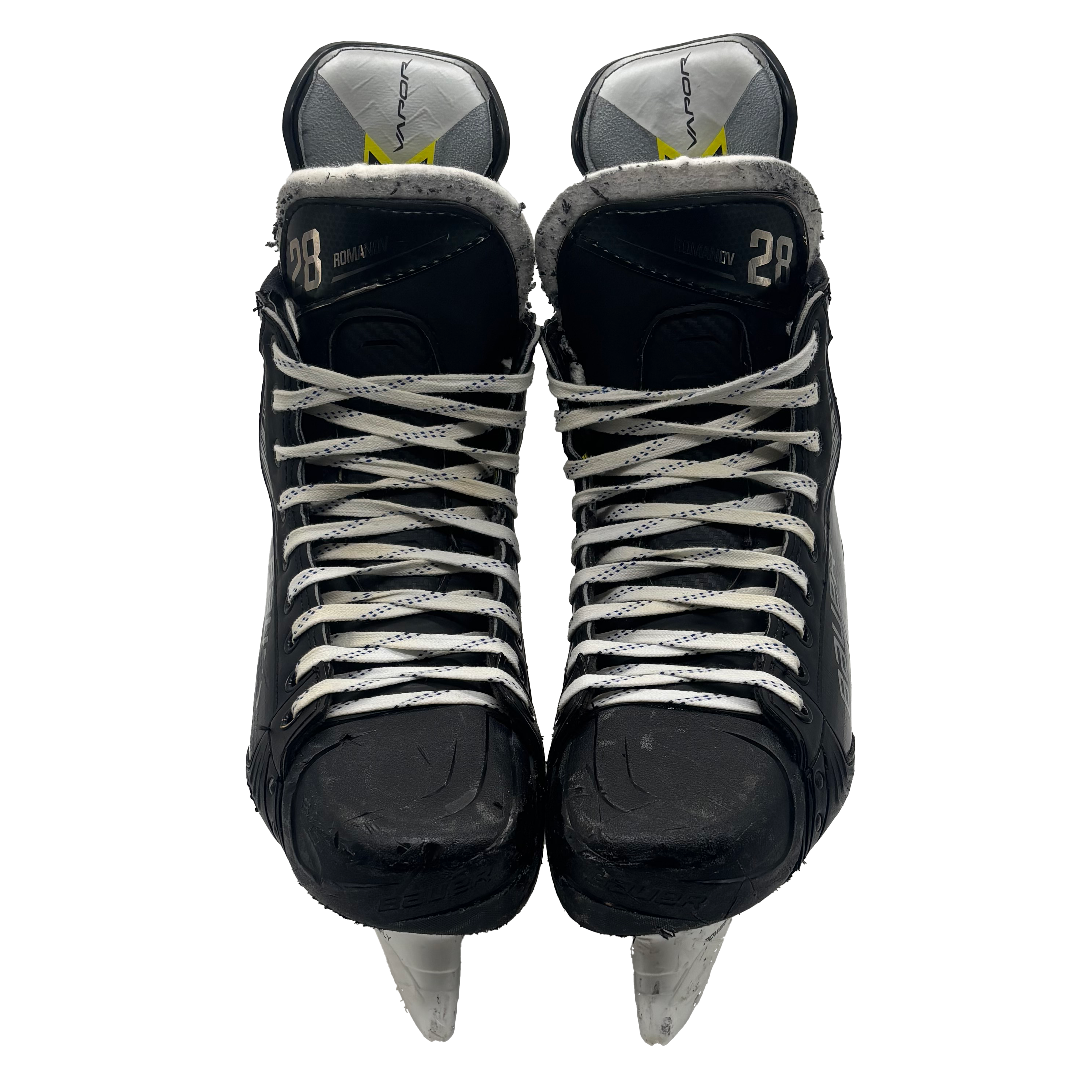 Bauer Vapor Hyperlite 2 - Used NHL Pro Stock Skates - Alexander Romanov - Size 10D