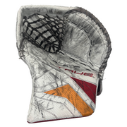 TRUE Catalyst PX5 - Used Pro Stock Goalie Glove (White/Red/Yellow)