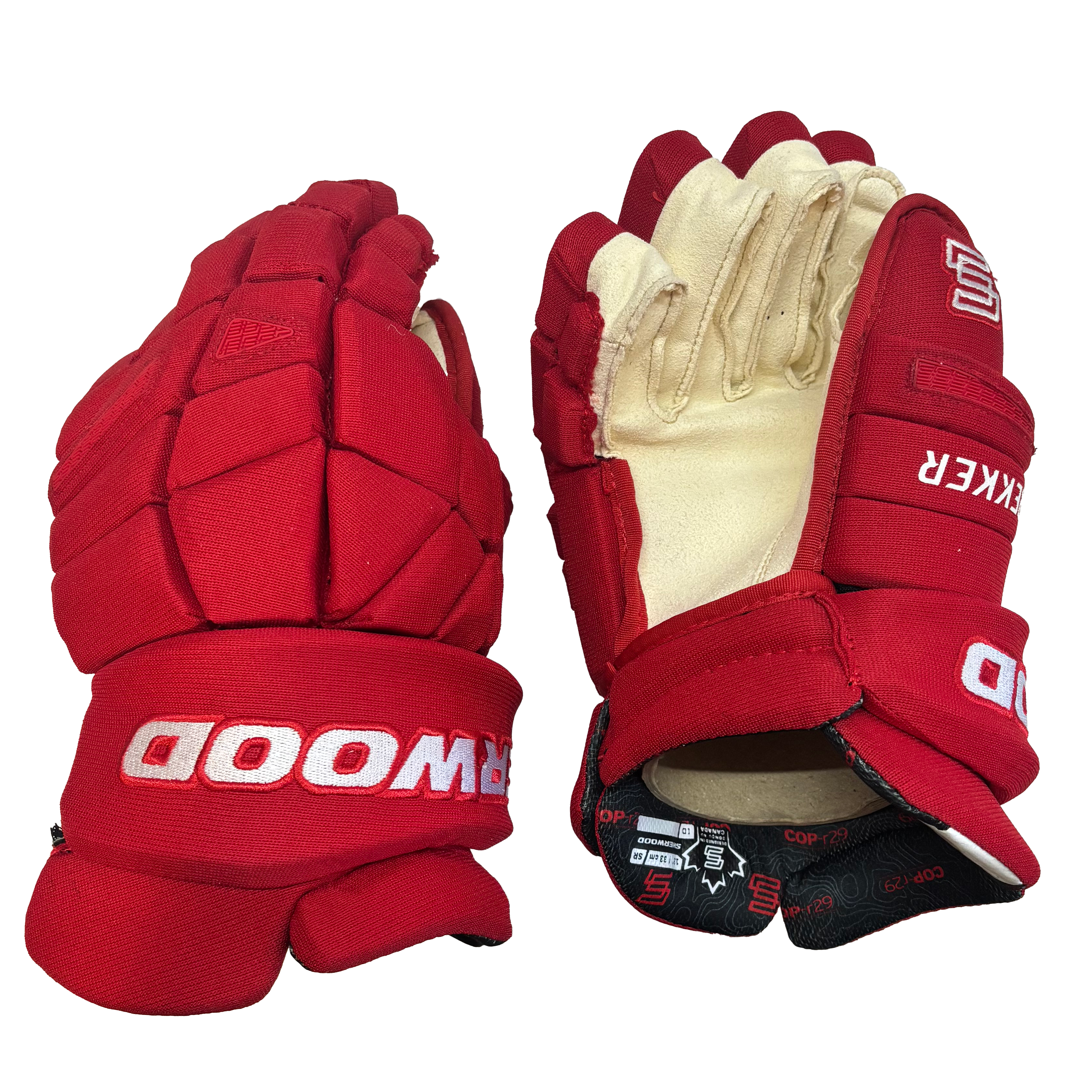 Sherwood Rekker Pro - Pro Stock Glove (Red/White)