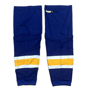 CCM - WHL Used Hockey Socks (Blue/Yellow/White)