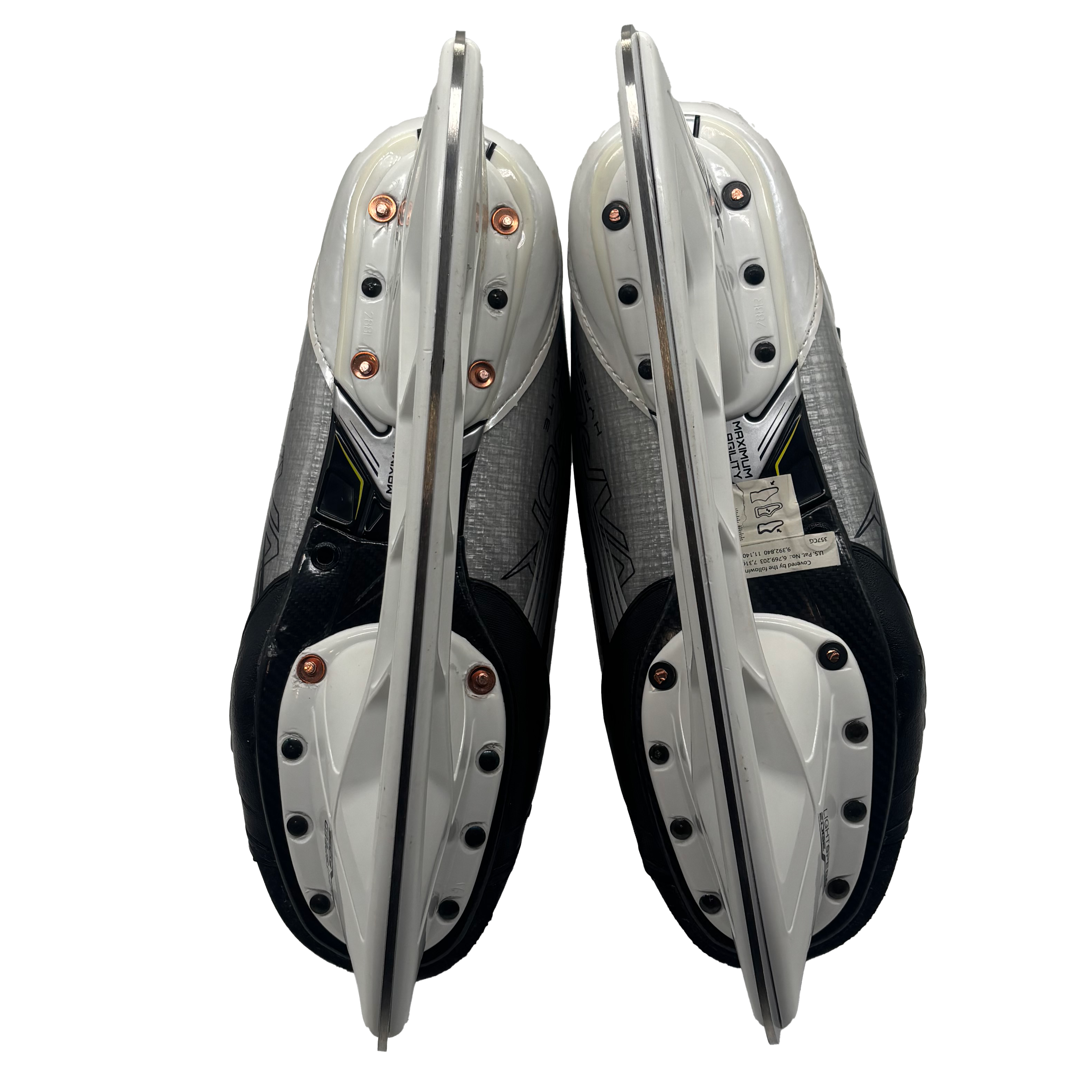 Bauer Vapor Hyperlite 2 - Used Pro Stock Hockey Skates - Size 10 Fit 3