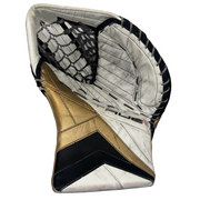 True Catalyst PX3 - Used Pro Stock Goalie Glove (White/Gold/Black)