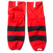 Nike - Used Team Canada Mesh Socks (Red/Black with Maple Leaf)