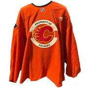 NHL - Calgary Flames New Fanatics Practice Jersey (Orange)
