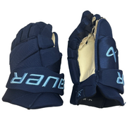 Bauer Vapor Hyperlite - PWHL Pro Stock Glove - Toronto Sceptres (Navy/Powder Blue)