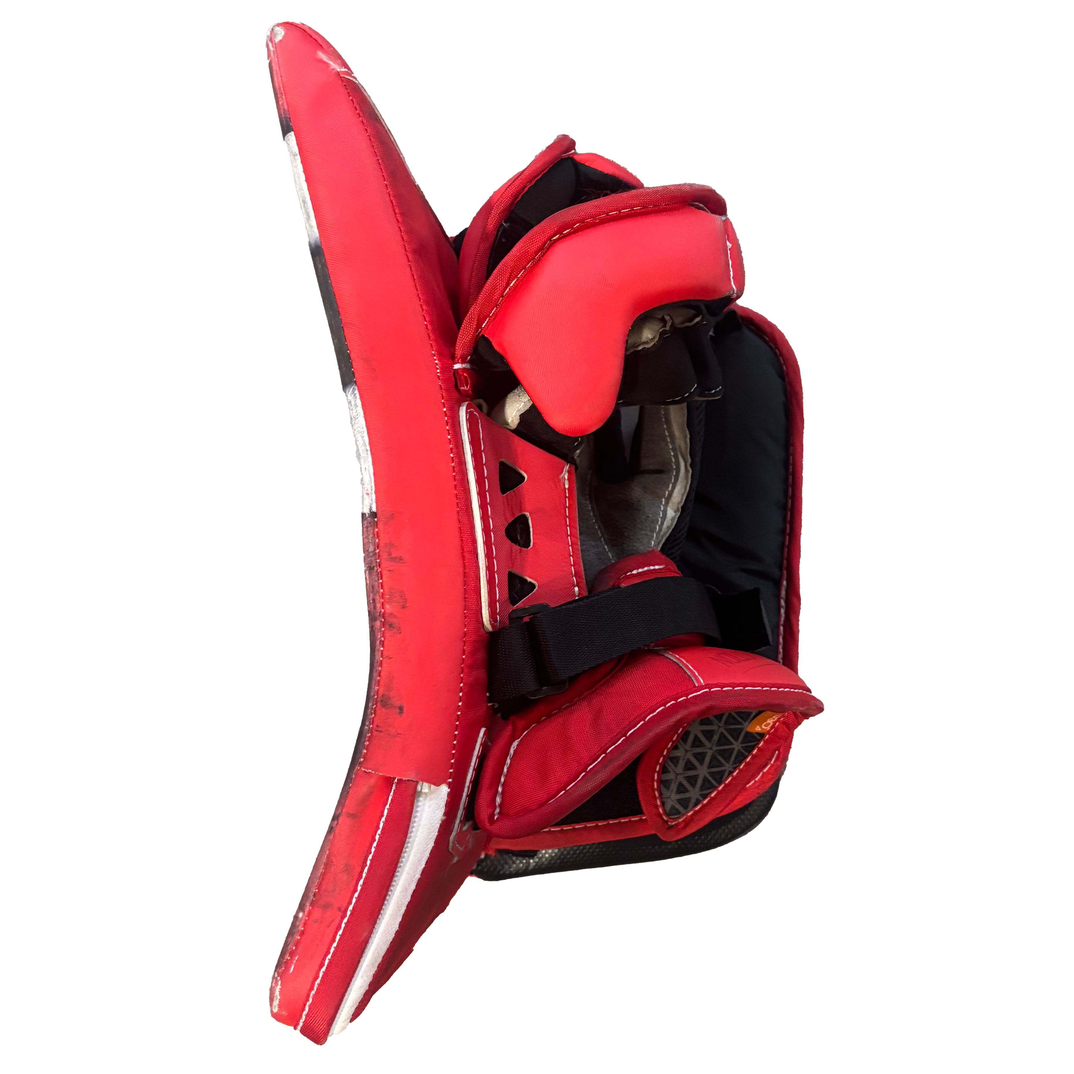 CCM Axis XF Pro - Used Pro Stock Goalie Full Set (Red/White/Black)