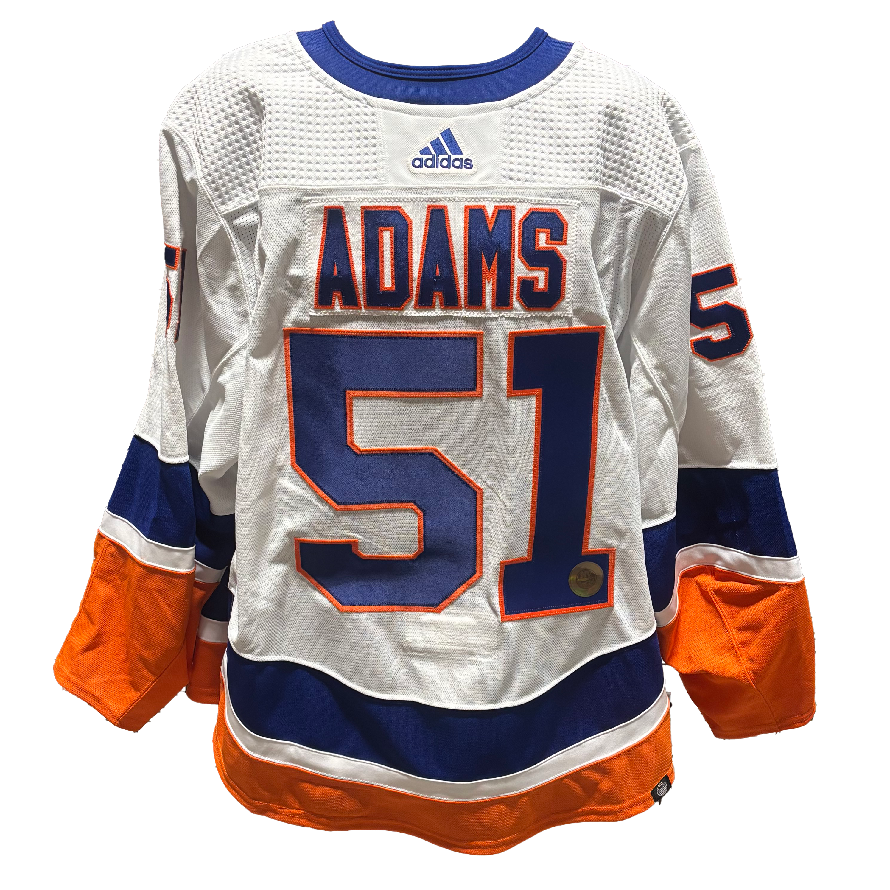 NHL - Game Used New York Islanders Adidas Away Jersey