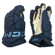 CCM HGJS - PWHL Pro Stock Glove - Toronto Sceptres (Navy/Powder Blue)