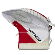 Bauer Supreme Mach - NHL Pro Stock Goalie Glove - Devan Dubnyk (White/Red)