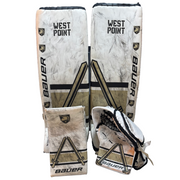 Bauer Supreme Shadow - Used Pro Stock Goalie Full Set (White/Gold/Black)