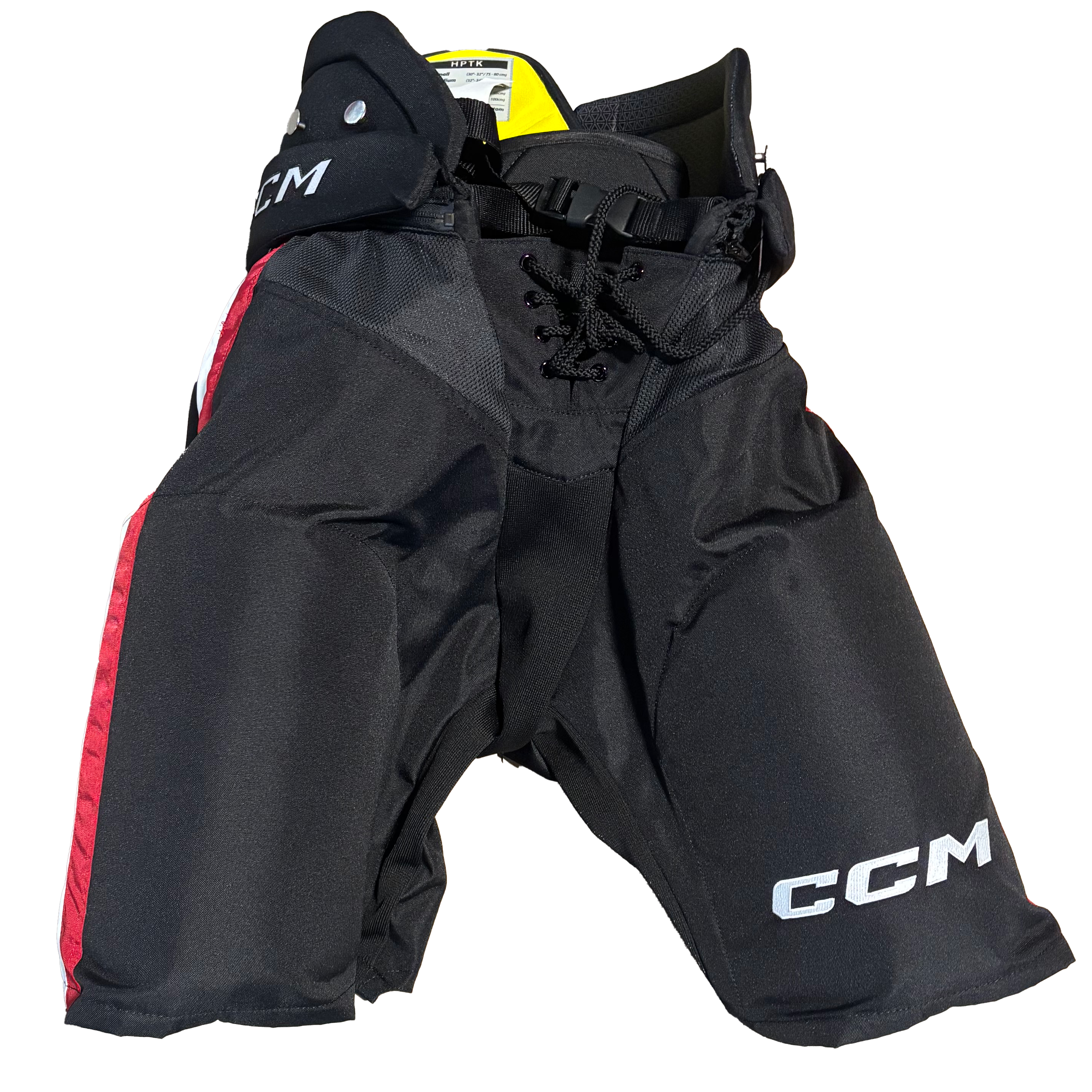 CCM HPTK - OHL Pro Stock Hockey Pants (Black/Red/White)