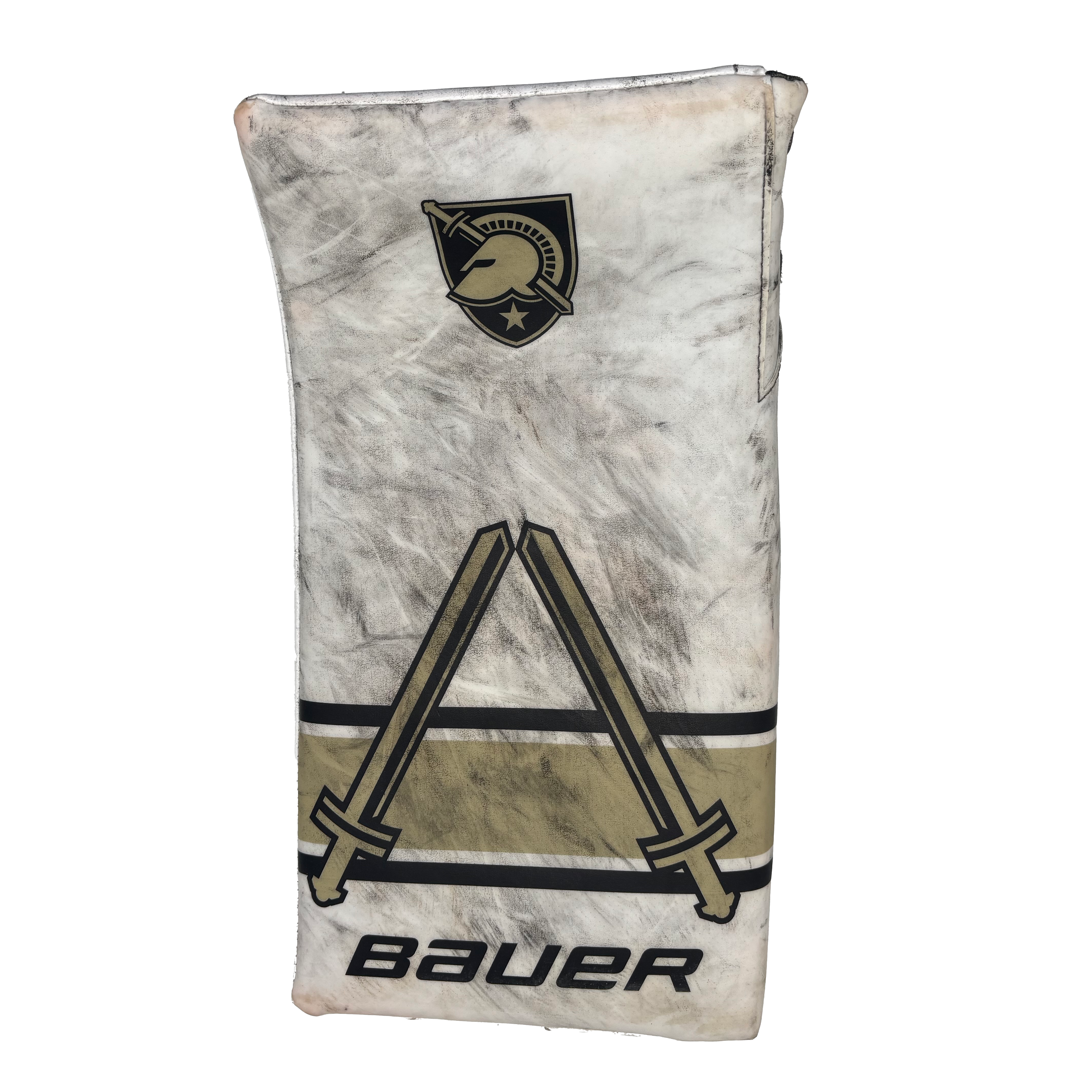 Bauer Supreme Shadow - Used Pro Stock Goalie Full Set (White/Gold/Black)