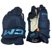 CCM HGPTKXF - Used PWHL Pro Stock Glove - Toronto Sceptres (Navy/Powder Blue)