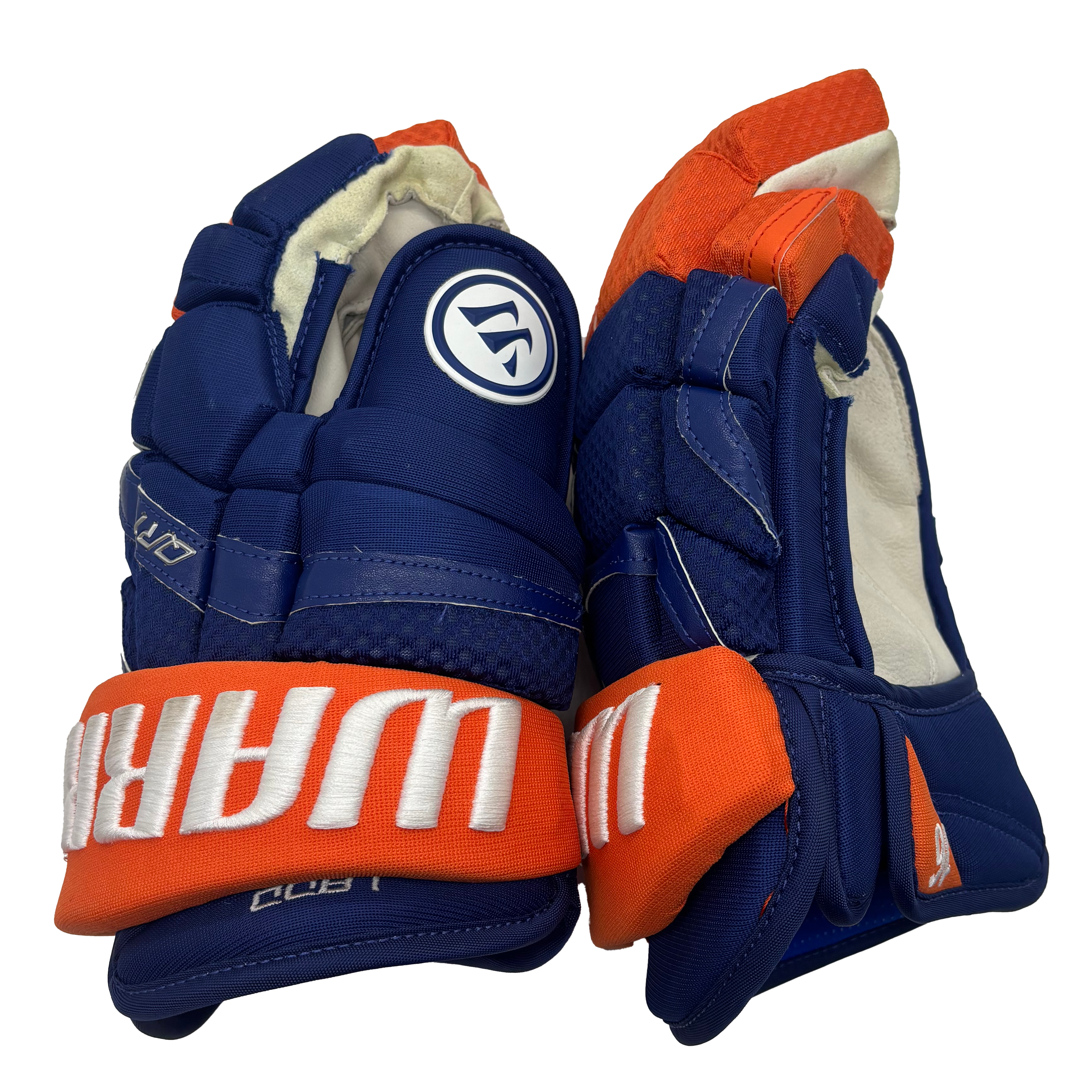 Warrior Covert QR1 Pro - NHL Pro Stock Glove - Andrew Ladd (Blue/Orange)