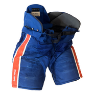 Bauer Nexus - Used NHL Pro Stock Pant - New York Islanders (Blue/Orange/White)